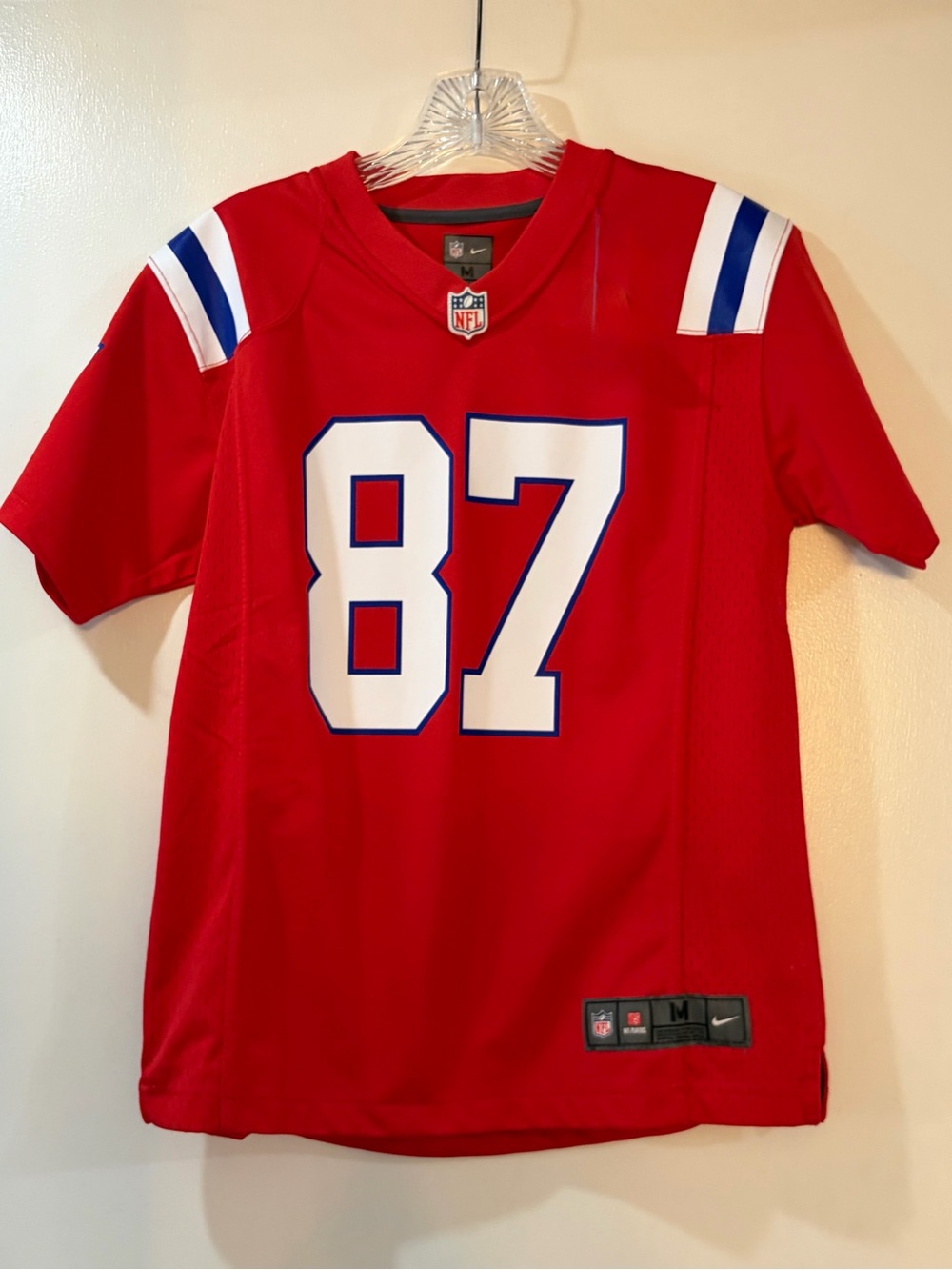 Nike New England Patriots Rob Gronkowski #87 Youth Jersey Sz Medium